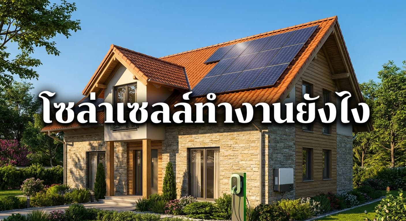 โซล่าเซลล์ทำงานยังไง? เจาะลึกหลักการประหยัดไฟที่คุณต้องรู้ก่อนติดตั้ง โดย เอนีเทค พิษณุโลก